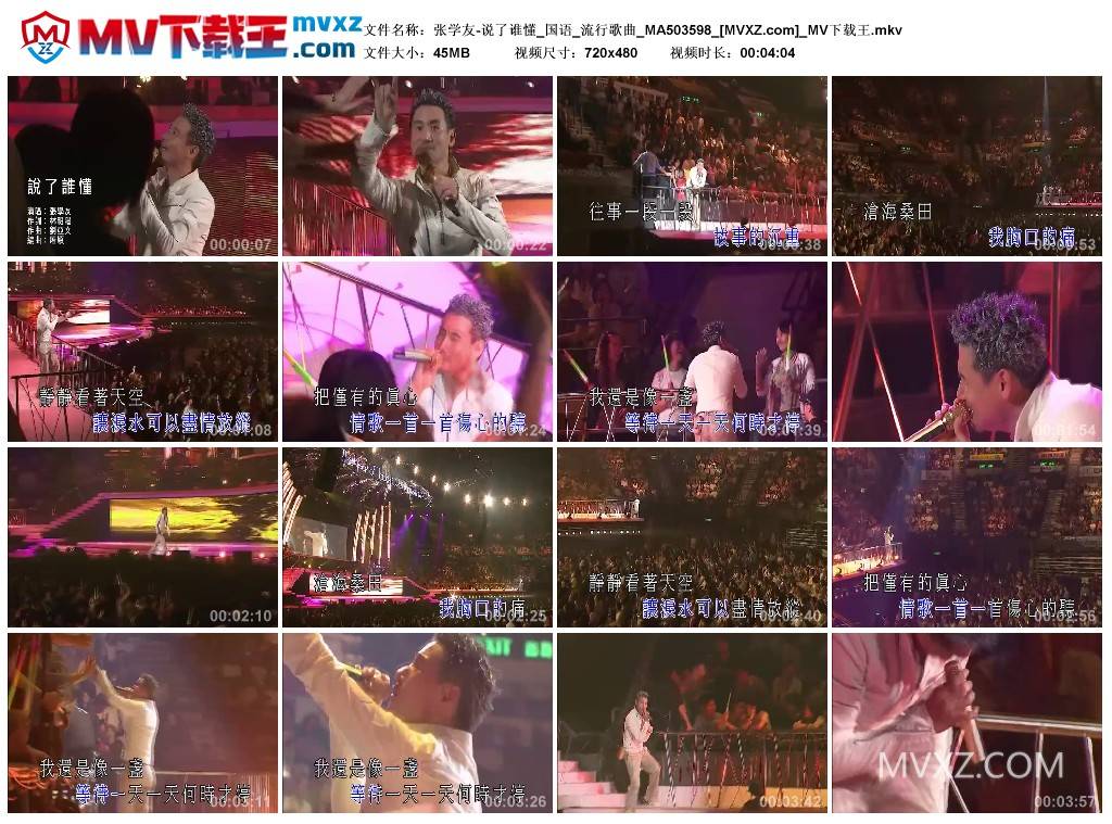 张学友-说了谁懂_国语_流行歌曲_MA503598